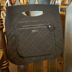 Vera Bradley Black Quilted Crossbody Bag